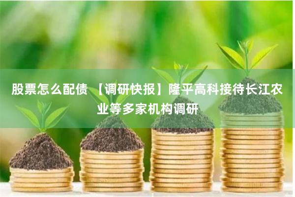 股票怎么配债 【调研快报】隆平高科接待长江农业等多家机构调研