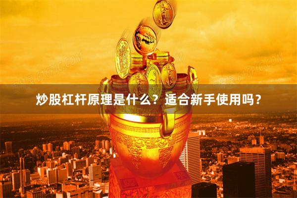 炒股杠杆原理是什么？适合新手使用吗？